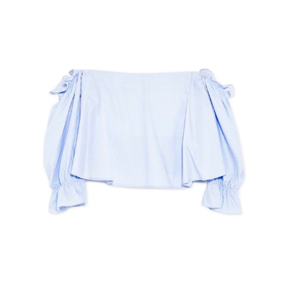 Zara Off The Shoulder Blouse - Picture 1 of 11